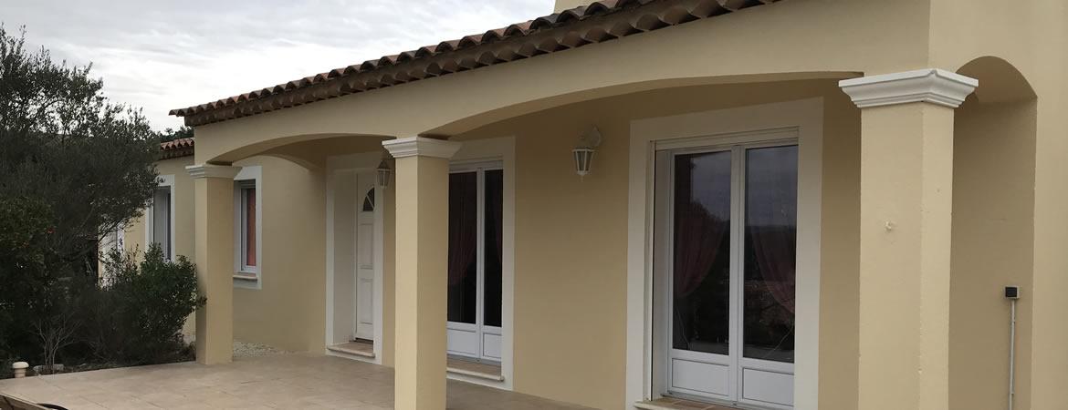 Travaux de façade