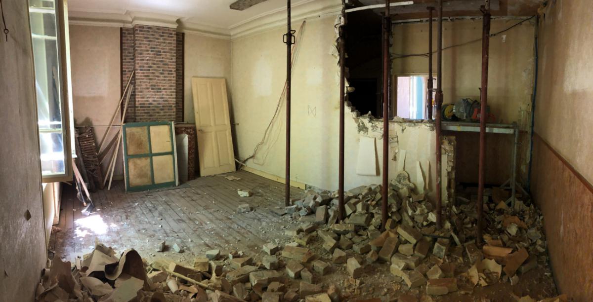 Maçon : casser, abattre, ouverture mur porteur, Gard, Vaucluse