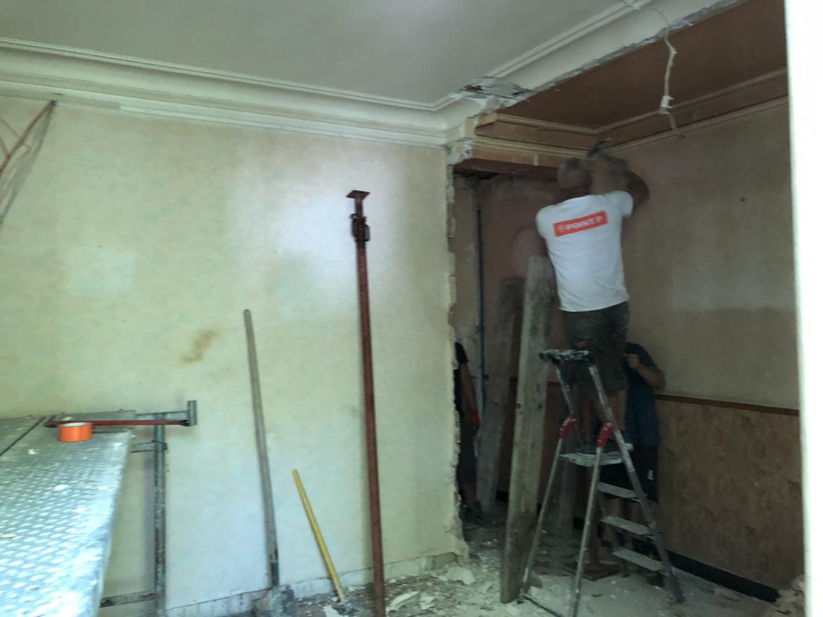 Maçon : casser, abattre, ouverture mur porteur, Gard, Vaucluse