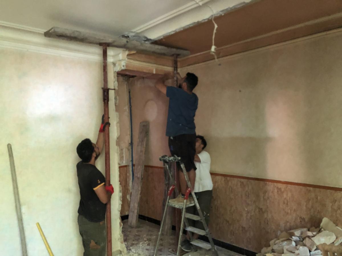 Maçon : casser, abattre, ouverture mur porteur, Gard, Vaucluse