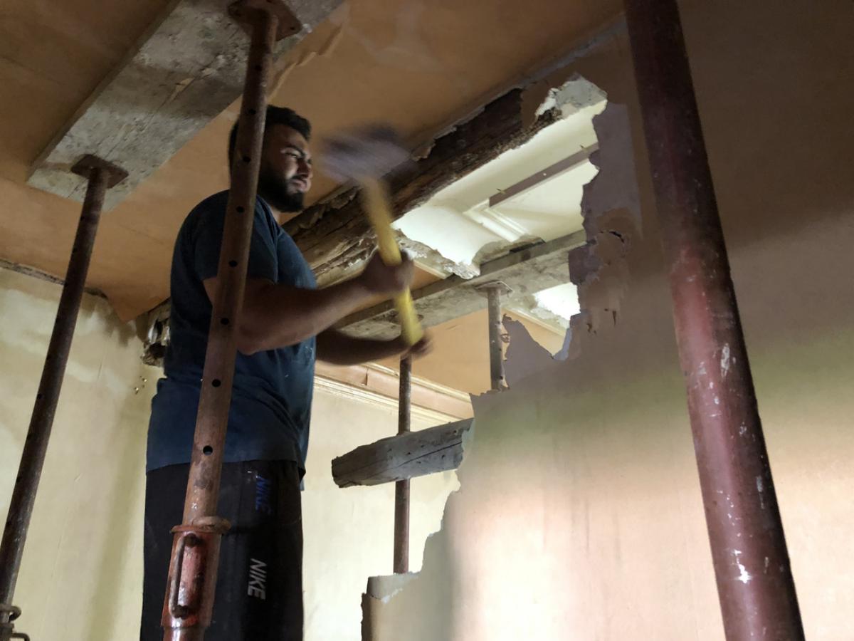 Maçon : casser, abattre, ouverture mur porteur, Gard, Vaucluse